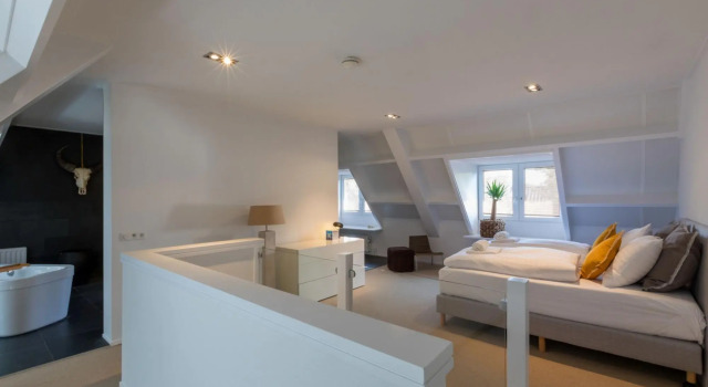Beautiful apartment, equipped with every luxury, 150 meters from the beach.