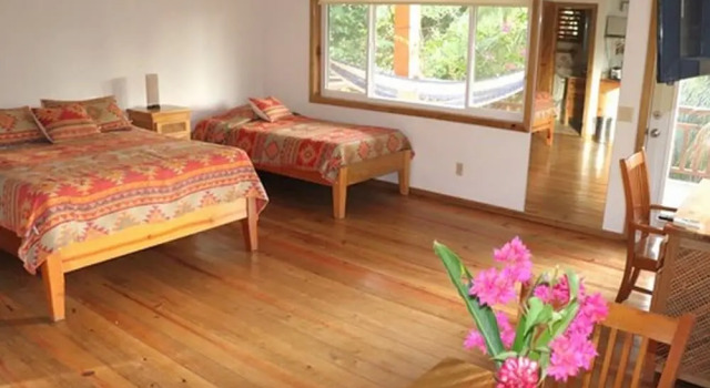 Студия Deluxe с балконом и с красивым видом из окна Hotel Posada Seremein ,West Bay ,Roatan