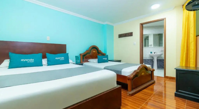 Трёхместный номер Standard Hotel Ayenda Normandy