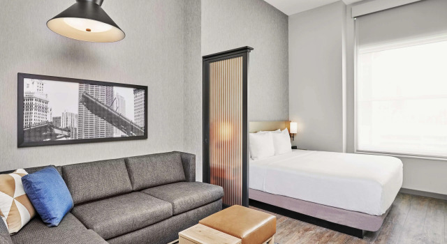 Двухместный номер Hyatt Place Chicago Medical/University District