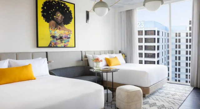 Двухместный номер с видом на город Hyatt Centric Congress Avenue Austin