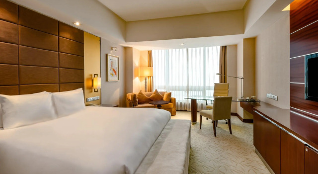 Двухместный клубный номер Standard с видом на море Crowne Plaza Yantai Sea View by IHG