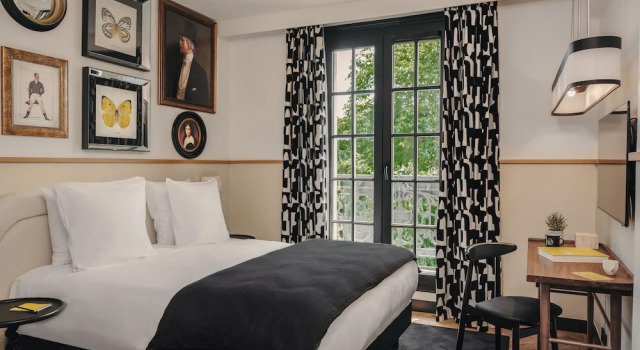 Двухместный номер Comfort с видом на парк Solly Hôtel Paris