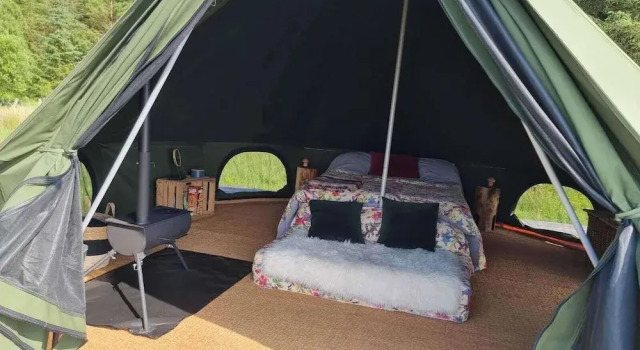 Glamping Pod - Sleeps 2 - Pets - Parking - Wifi, Reserva ahora Camping Llangwyryfon Reino Unido