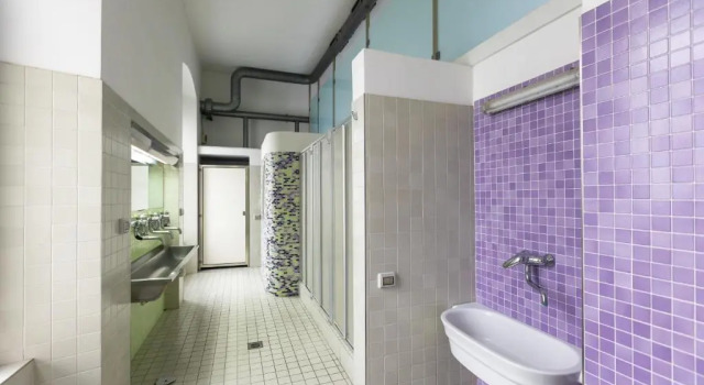 Кровать в общем номере Fabric Hostel & Club