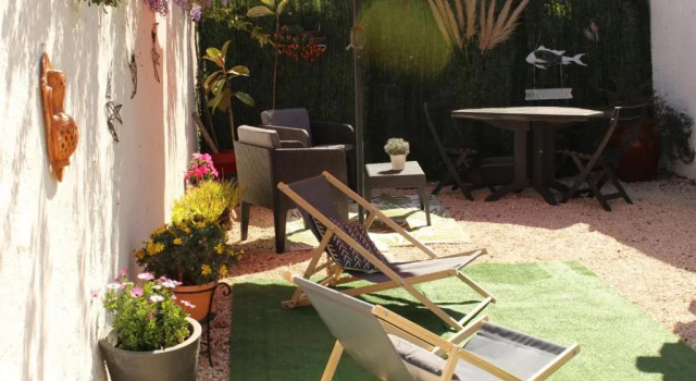 Студия Studio avec Jardin et Parking Privés