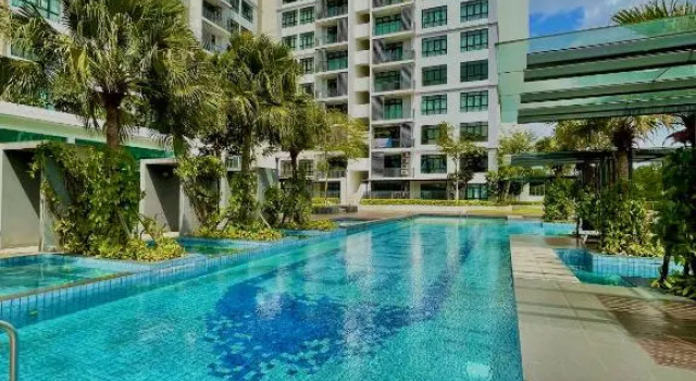 Citywoods 2B 2BR - JB Town 5mins HSA, CIQ, Mall - Wifi, Coway, Netflix, Varaa Hotelli Hotellit Johor pysäköinnillä, Pysäköinti