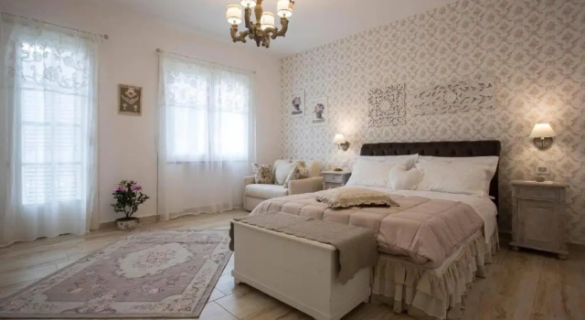 Трёхместный номер Standard с видом на горы B&B Blanc Maison Etna Relais & Charme