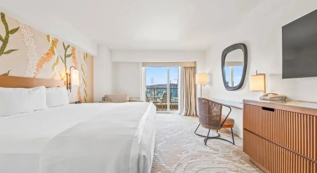 Студия с балконом и с видом на океан Ala Moana Condo by Zelloo