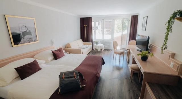 Номер Superior Hotel Schweizerhof Gourmet & Spa