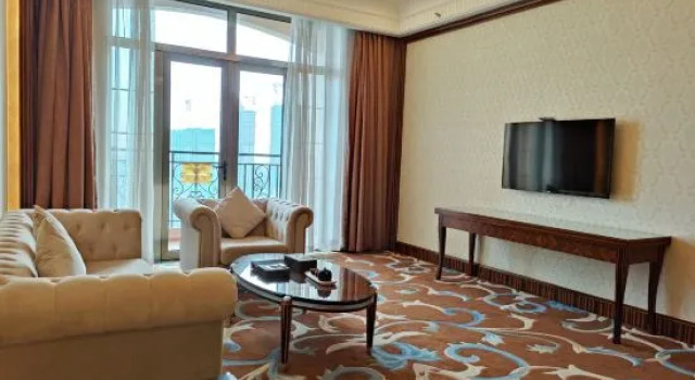 Люкс Deluxe с видом на озеро New Century Hotel Suyu Suqian