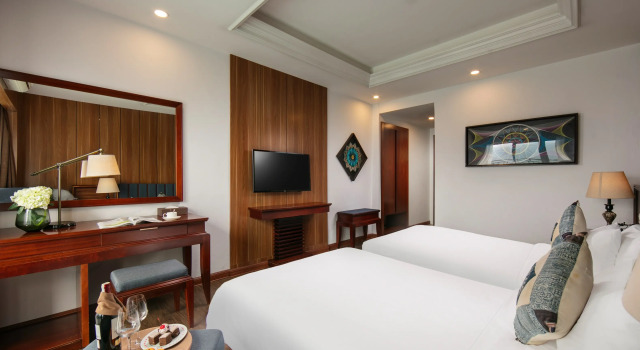 Номер Deluxe с видом на горы Bamboo Sapa Hotel