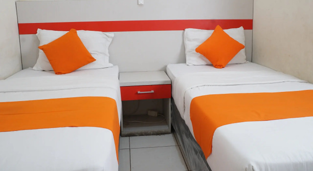 Superior- dobbelt værelse Lucky Hotel Purwodadi