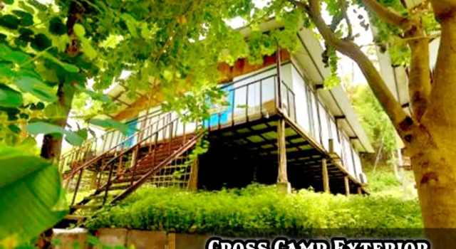 Кровать в общем номере Orsang Camp