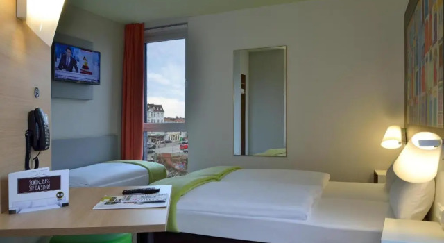 Трёхместный номер B&B Hotel Lübeck-Hbf