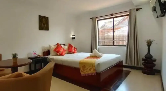 Двухместный номер Superior с балконом и с видом на бассейн La Villa du Bonheur