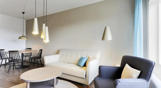 Апартаменты c 1 комнатой с балконом Forenom Serviced Apartments Helsinki Lapinlahdenkatu