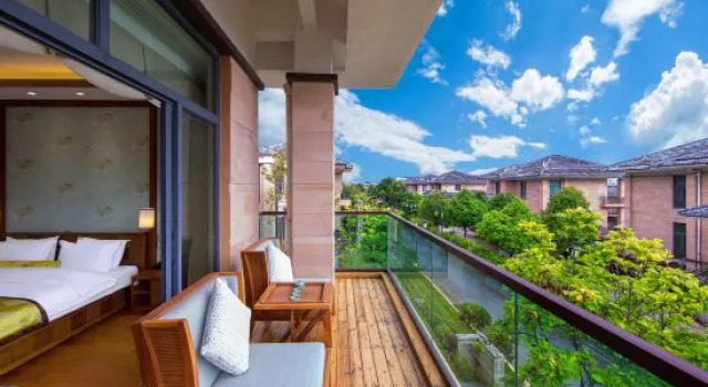 Люкс Yiyang Lefu Hot Spring Holiday Hotel