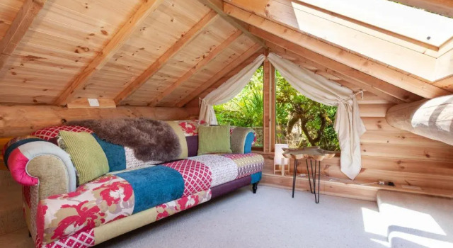 Шале Porthole Log Cabin