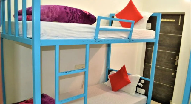 Кровать в общем номере Bedweiser Backpackers Hostel