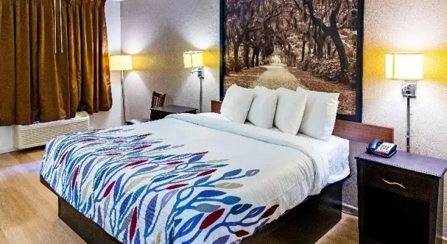 Четырёхместный номер Deluxe Red Roof Inn Savannah - Richmond Hill I-95