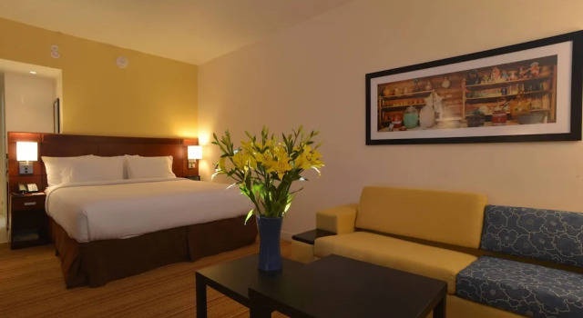 Двухместный полулюкс Courtyard Toluca Tollocan