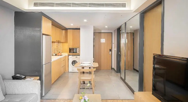 Двухместный номер Deluxe c 1 комнатой Отель Riverdale Residence Xintiandi Shanghai