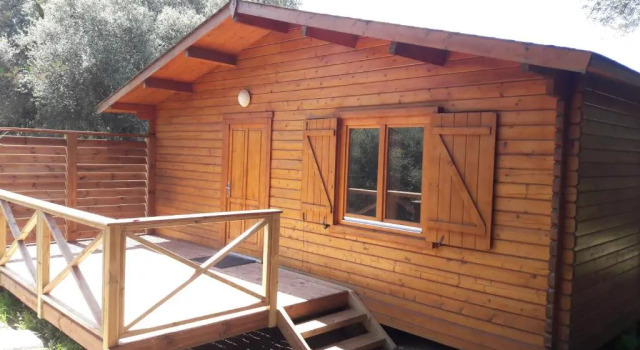 Chalets Bois 150m de la Plage, Đặt Nhà gỗ Olmeto Valinco Gulf