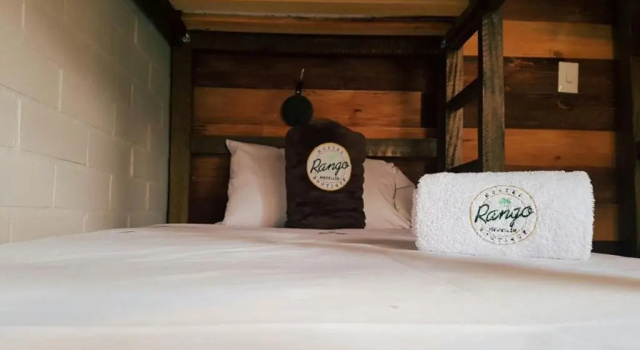 Кровать в общем номере Rango Hostel Boutique