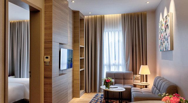 Двухместный номер Deluxe c 1 комнатой Capri by Fraser Johor Bahru