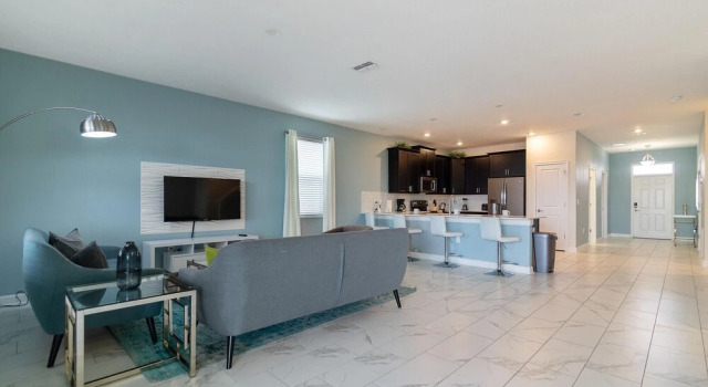1517fd-the Retreat at Championsgate, Book Feriehus Hoteller i Four Corners med pool, Swimmingpool