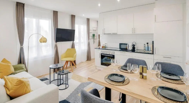 Люкс Superior VISIMO Apartments St Georgen-Strasse St Gallen - Design City Nature