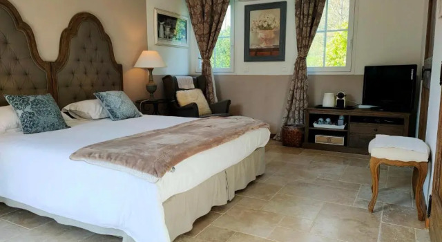 Номер Deluxe Le Clos Bel Ami Chambre dhôtes avec piscine