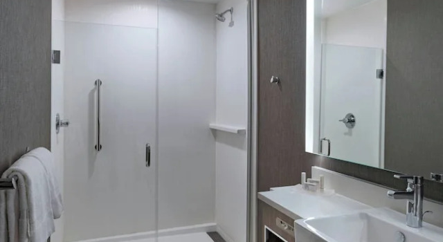 Suite med altan Springhill Suites by Marriott Waco