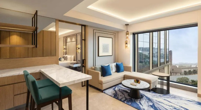 Двухместный люкс Executive с видом на внутренний двор Fairfield by Marriott Mumbai International Airport