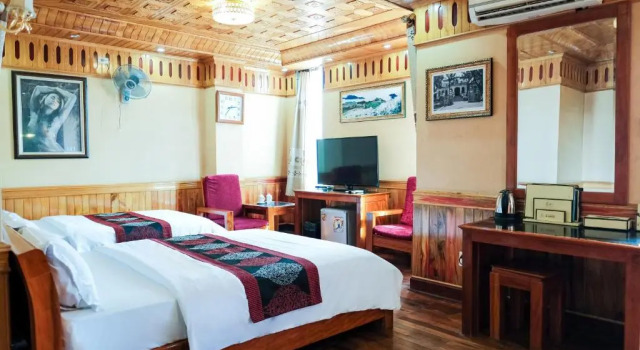 Двухместный номер Deluxe с видом на город Trieu Ky Voong Hotel Lang Son