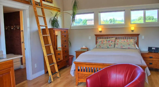 Люкс Luxury Birds of a Feather Victoria Oceanfront Studio Suites