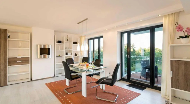 Апартаменты Strandresidenz Appartement Silbermöwe V22 inklusive 1 Strandkorb