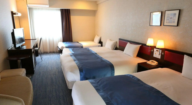 Четырёхместный номер Standard Hotel Hokke Club Shonan Fujisawa