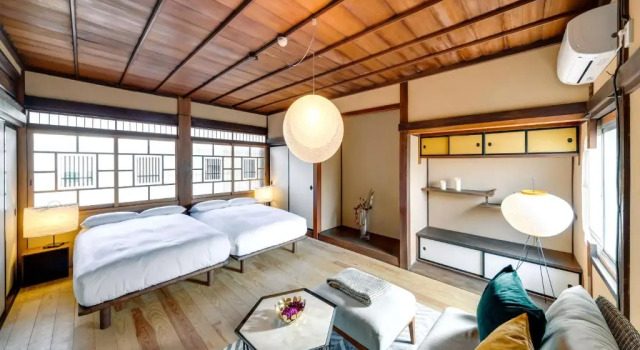 Двухместный номер Deluxe NIPPONIA Sawara Merchant Town Hotel