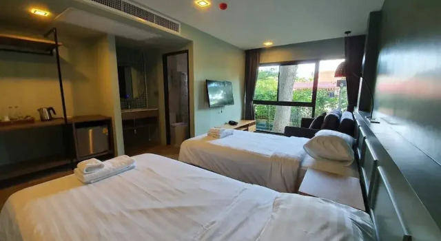 Двухместный номер Superior с видом на сад Eco Cozy Beachfront Resort Chaam
