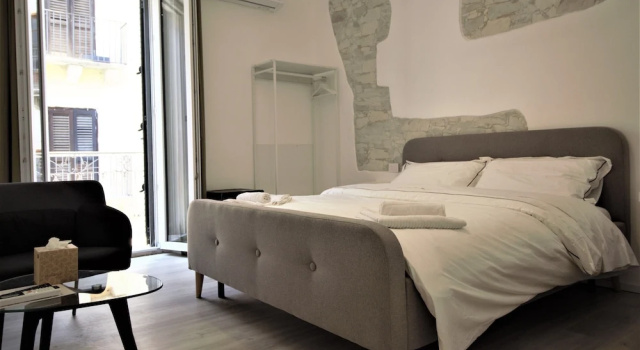 Трёхместный номер Classic с балконом B&B Belvedere AllIdria