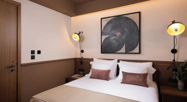 Двухместный номер Deluxe с балконом и с частичным видом на море The K Nest Hotel Nafplio