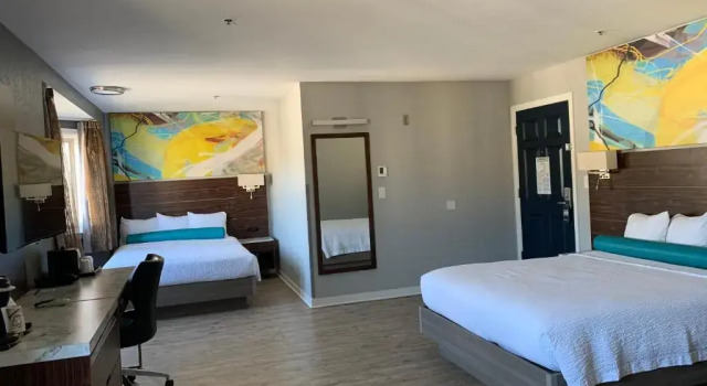 Семейный номер Standard Inn at Rockaway San Francisco Pacifica