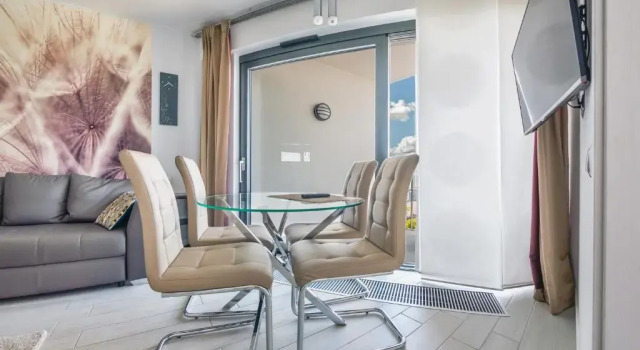 Апартаменты c 1 комнатой с частичным видом на море Apartamenty Sun & Snow Horyzont