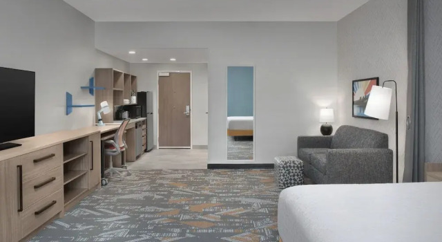 Четырёхместная студия Home2 Suites By Hilton Syracuse Liverpool Airport Area