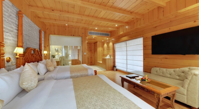 Двухместный клубный номер Standard с балконом Tiaraa Hotels & Resorts - A Luxury Resort Manali
