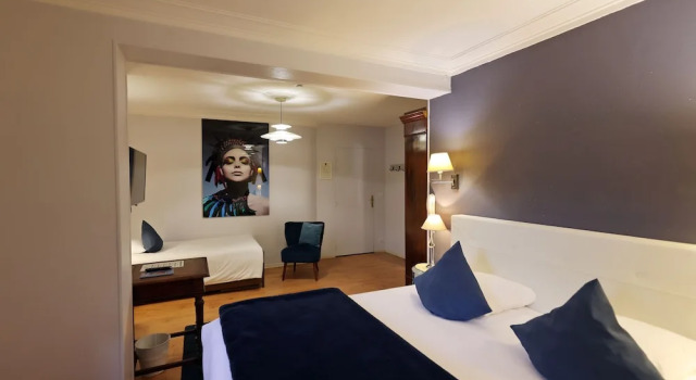 Трёхместный семейный номер Standard Charming Hôtel - Les Pasteliers