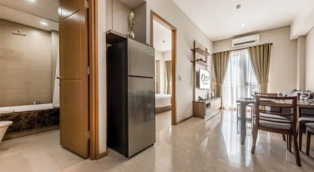 Standard Zimmer 1 Schlafzimmer mit Gartenblick Grande Valore Hotel Cikarang