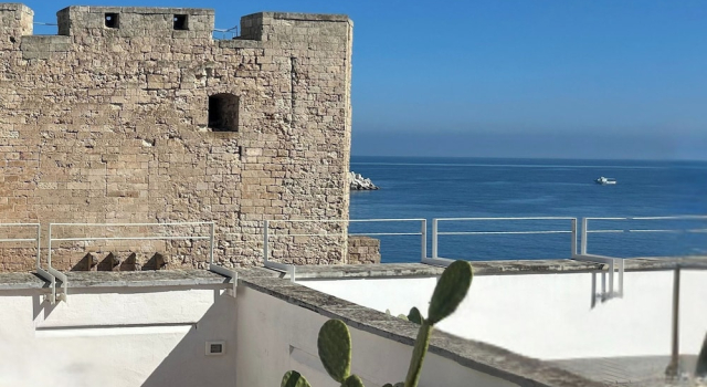 Двухместный номер Standard Дуплекс с видом на море Seafront Apartments by Carlo V Castle, Monopoli Old Town - HelloAPULIA Al Castello di Amec
